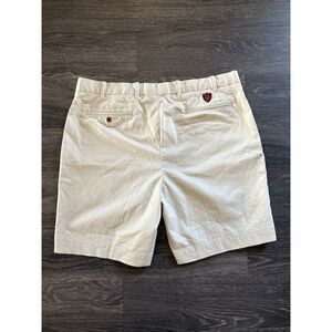 Vintage Polo Golf Ralph Lauren Classic Fit Light Khaki Shorts Mens Size 38